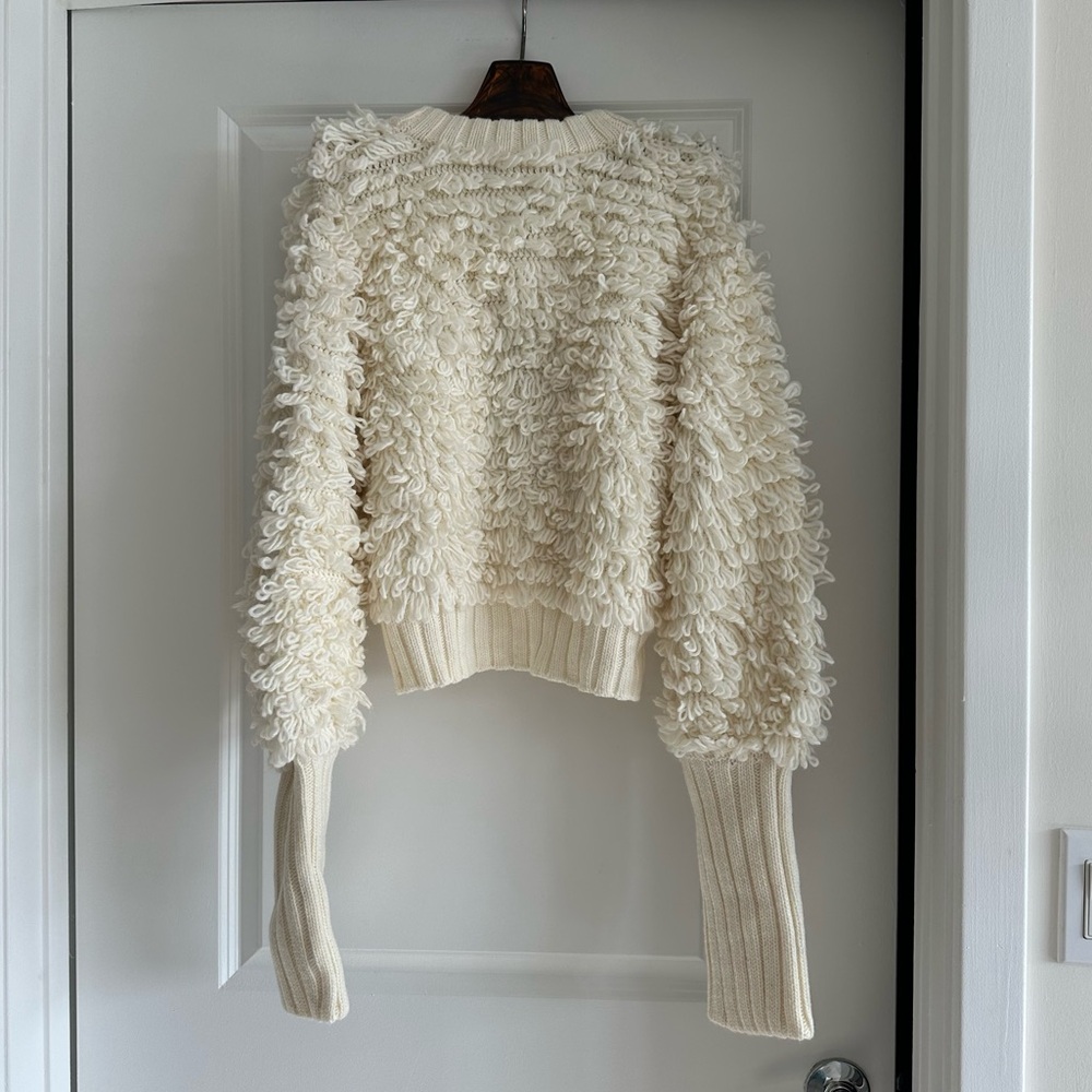 FARM Rio Cream Textured Cardigan - Picture 7 of 9